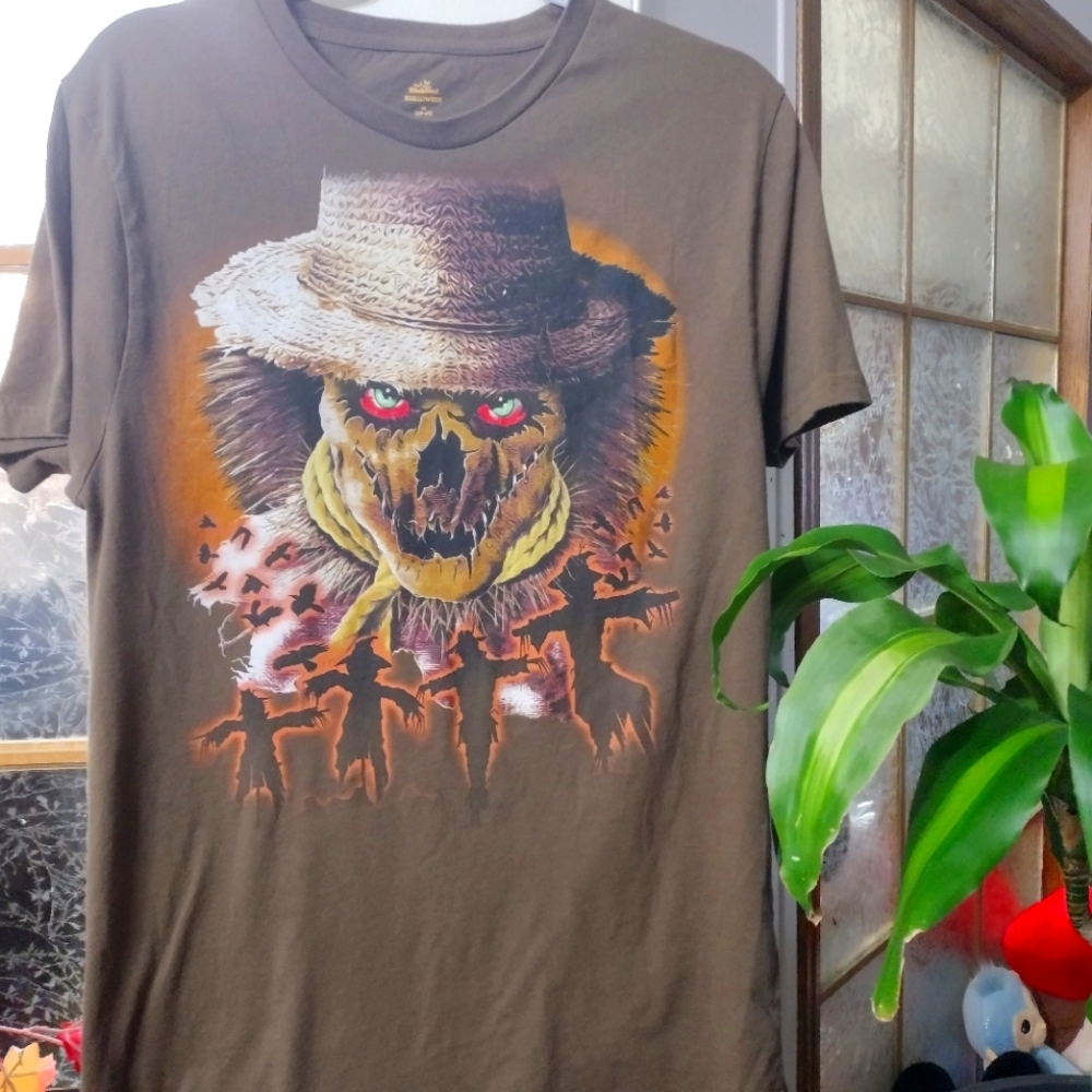 Scarecrow T-shirt Men's Medium